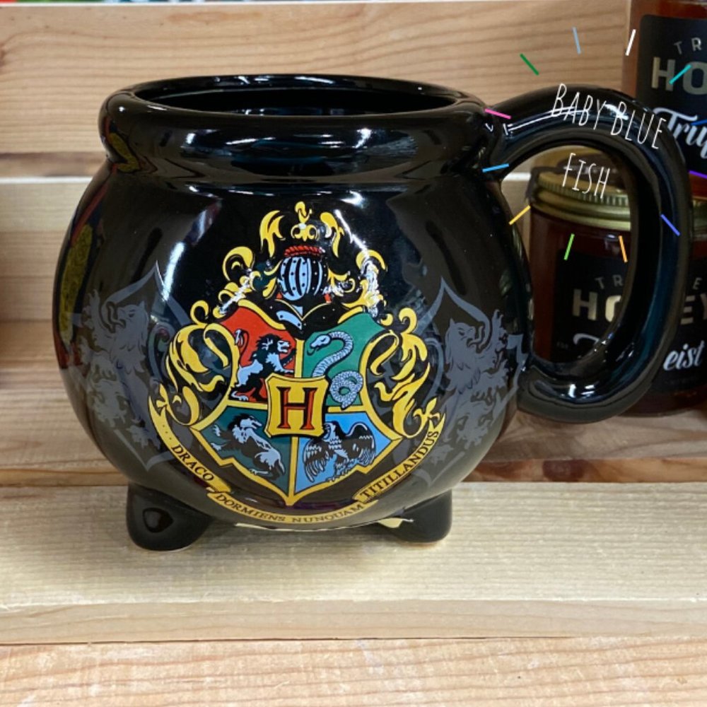 Harry Potter Hogwart Black Cauldron Mug 20 OZ
